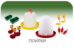 Поилки для птиц Поилки и поильные системы для птиц